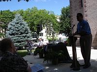  John Bonnet speaks on 